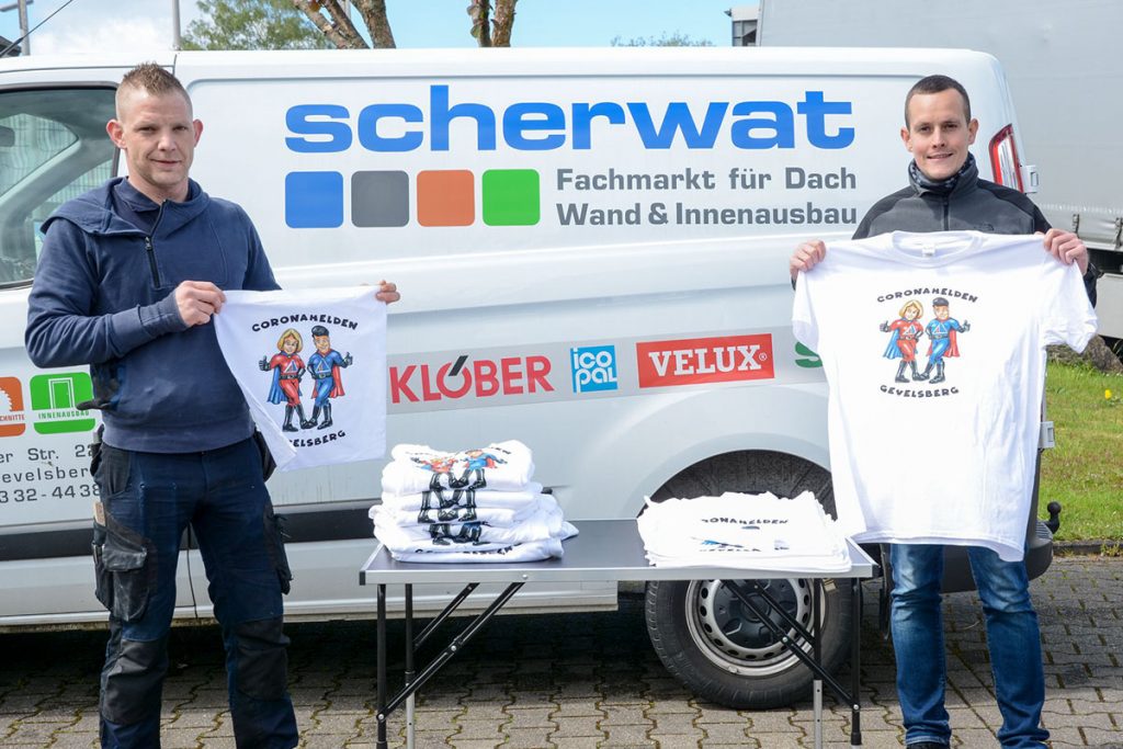 Coronahelden Gevelsberg Lukas Klostermann Jens Schreiber Jan-Philipp Scherwat