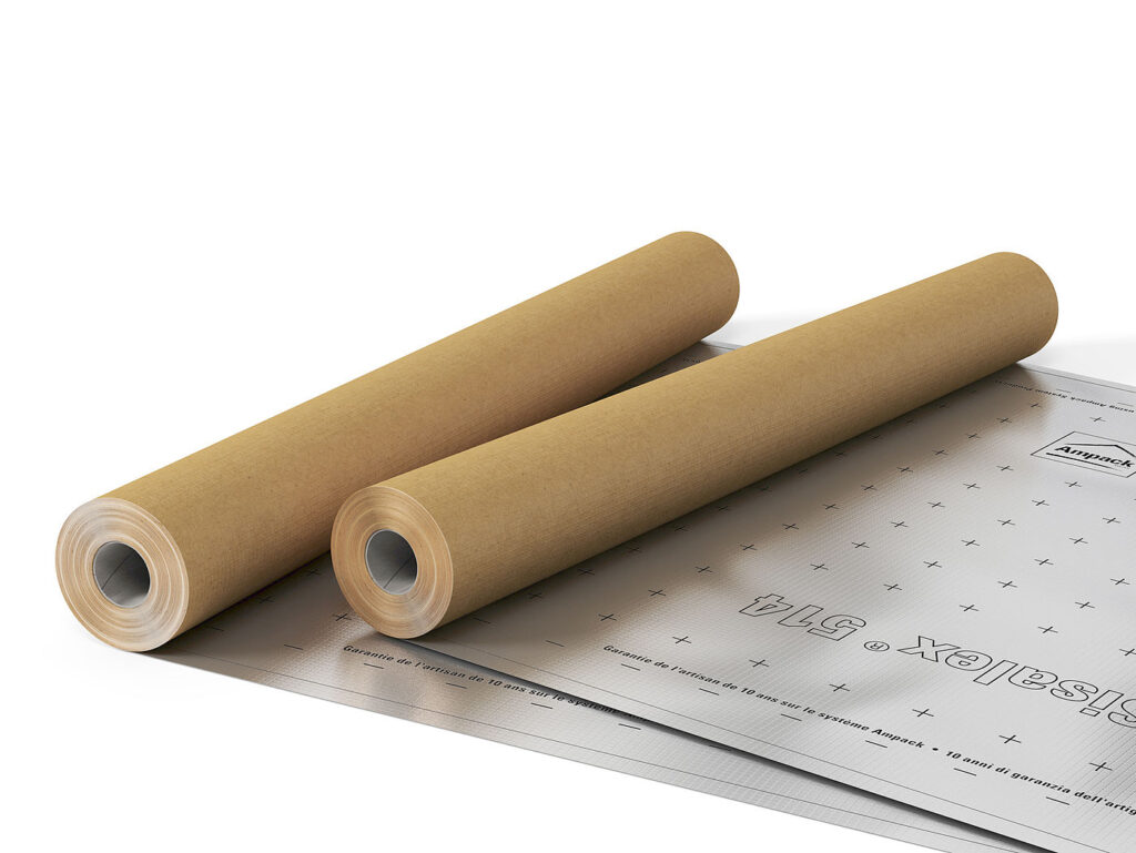 Ampack Sisalex 514 (Dampfsperre und Luftdichtung) gegen Elektrosmog