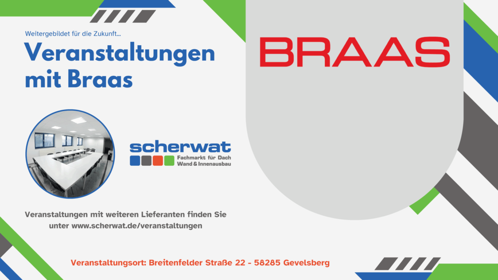 Veranstaltungen mit Braas in Gevelsberg