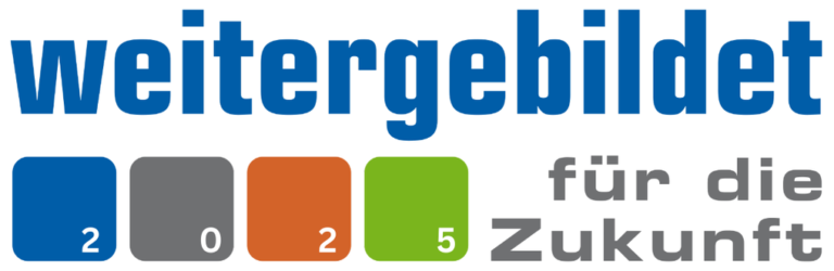 weitergebildet für die Zukunft 2025 Logo (Scherwat Veranstaltungen in Gevelsberg)
