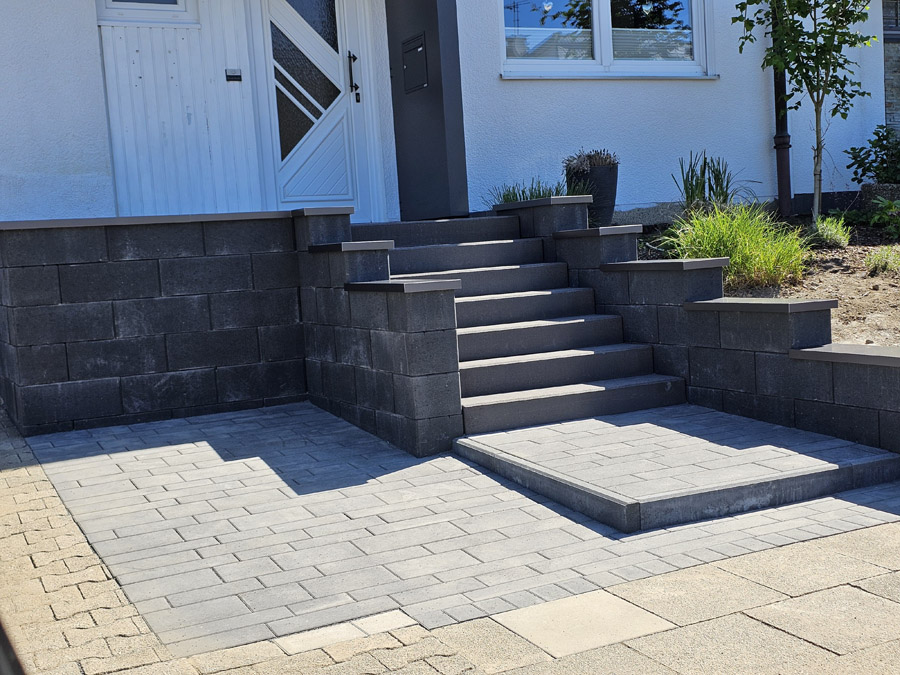 Mauerabdeckung aus Aluminium DB 703 (Eisenglimmer Grau)